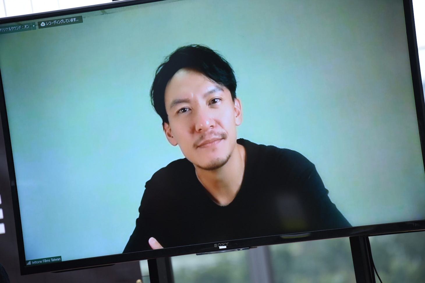 リモートで参加したチャン・チェン。