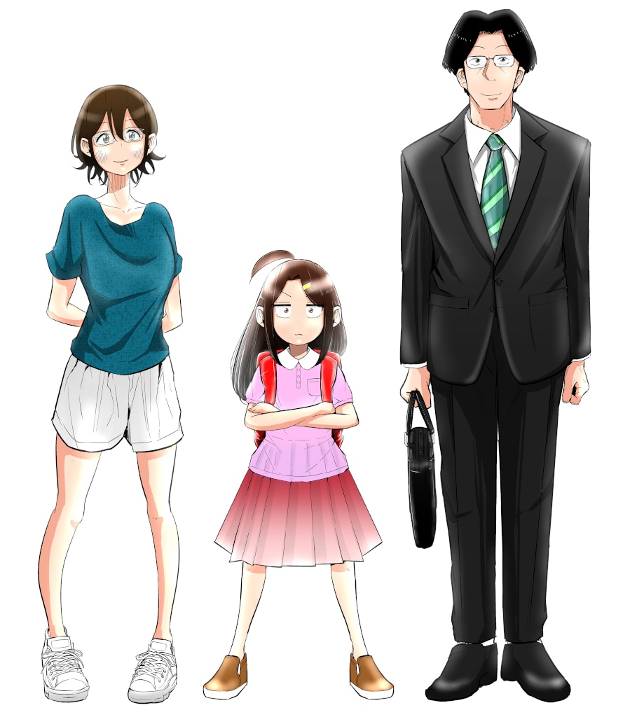 「妻、小学生になる。」原作イラスト