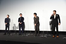 左から磯村勇斗、内野聖陽、西島秀俊、山本耕史。