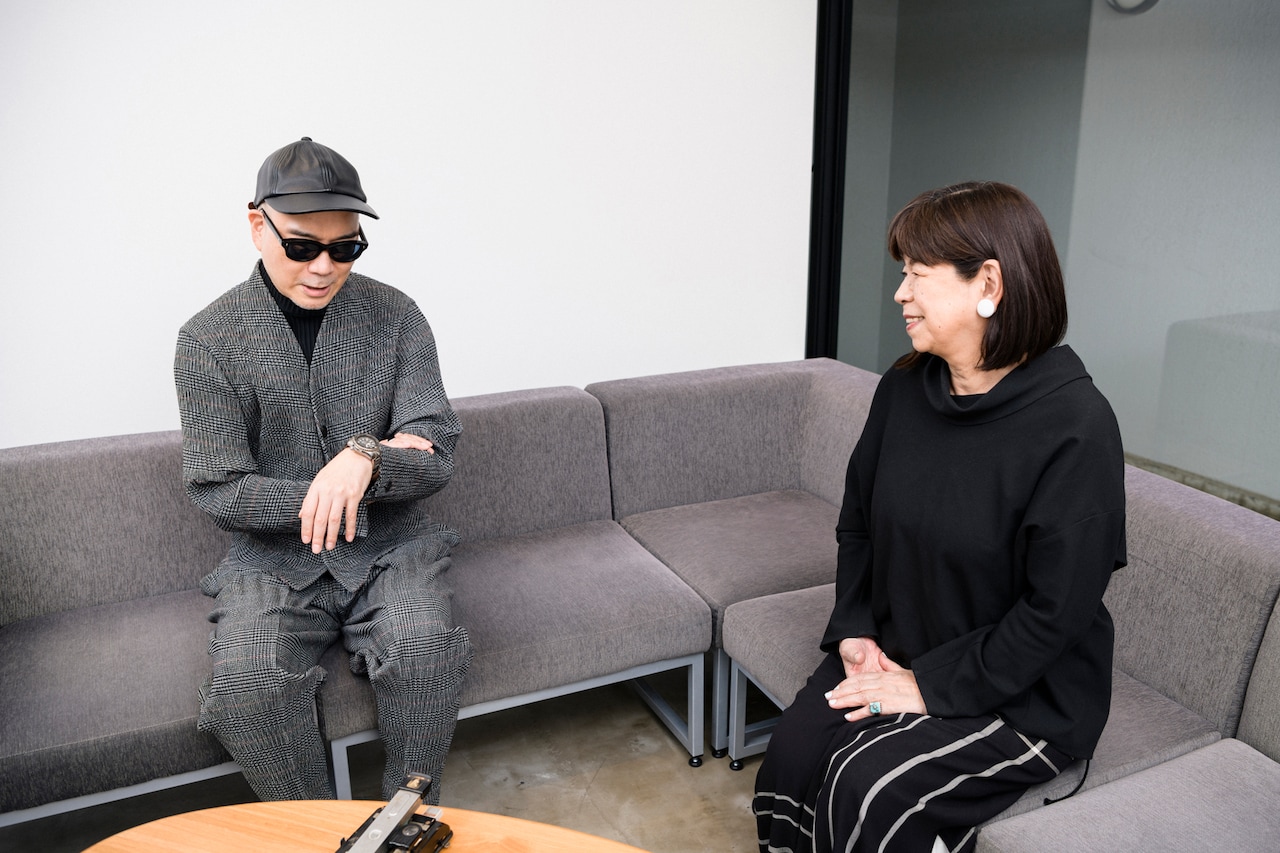 左から宇多丸、三沢和子。