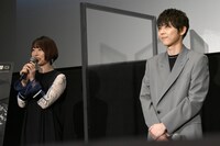 左から花澤香菜、梶裕貴。