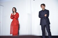 左から坂東希、EXILE NAOTO。