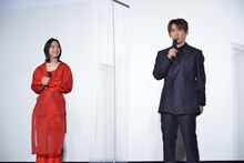 左から坂東希、EXILE NAOTO。