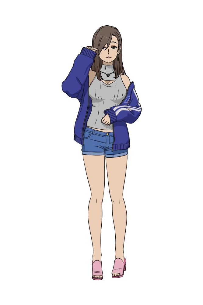 日笠陽子が声を当てるアキナ。