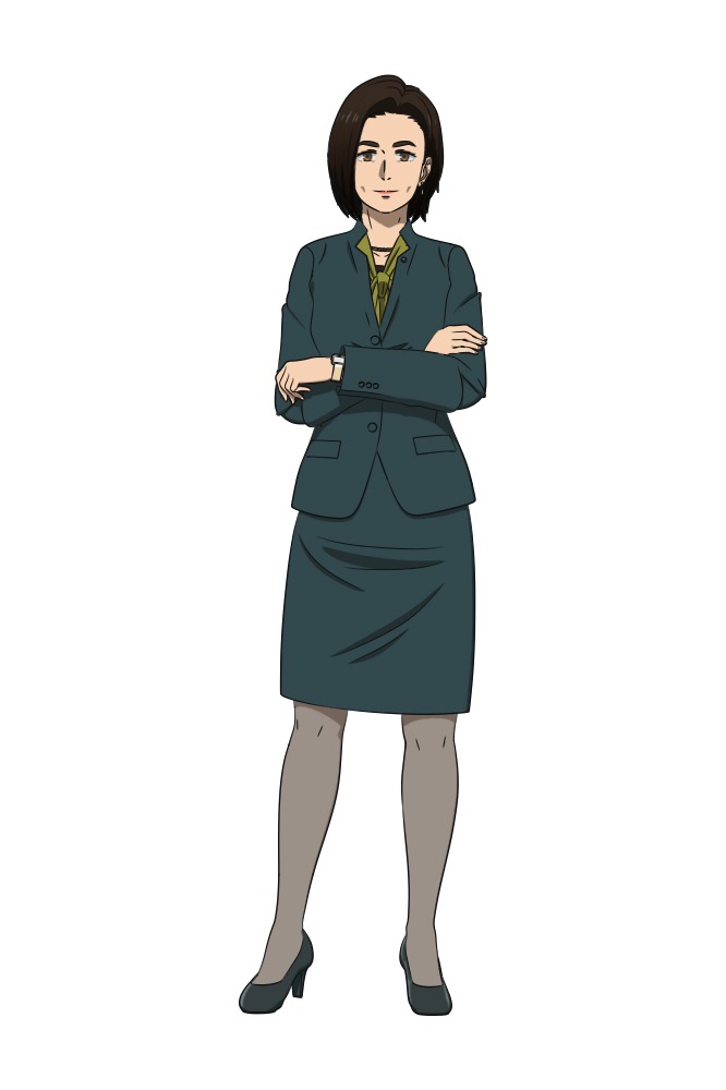 五十嵐麗が声を当てる各務恭子。
