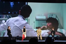 左から犬山紙子、上野樹里、斎藤工、箱田優子。