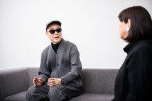 左から宇多丸、三沢和子。