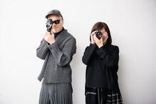 左から宇多丸、三沢和子。