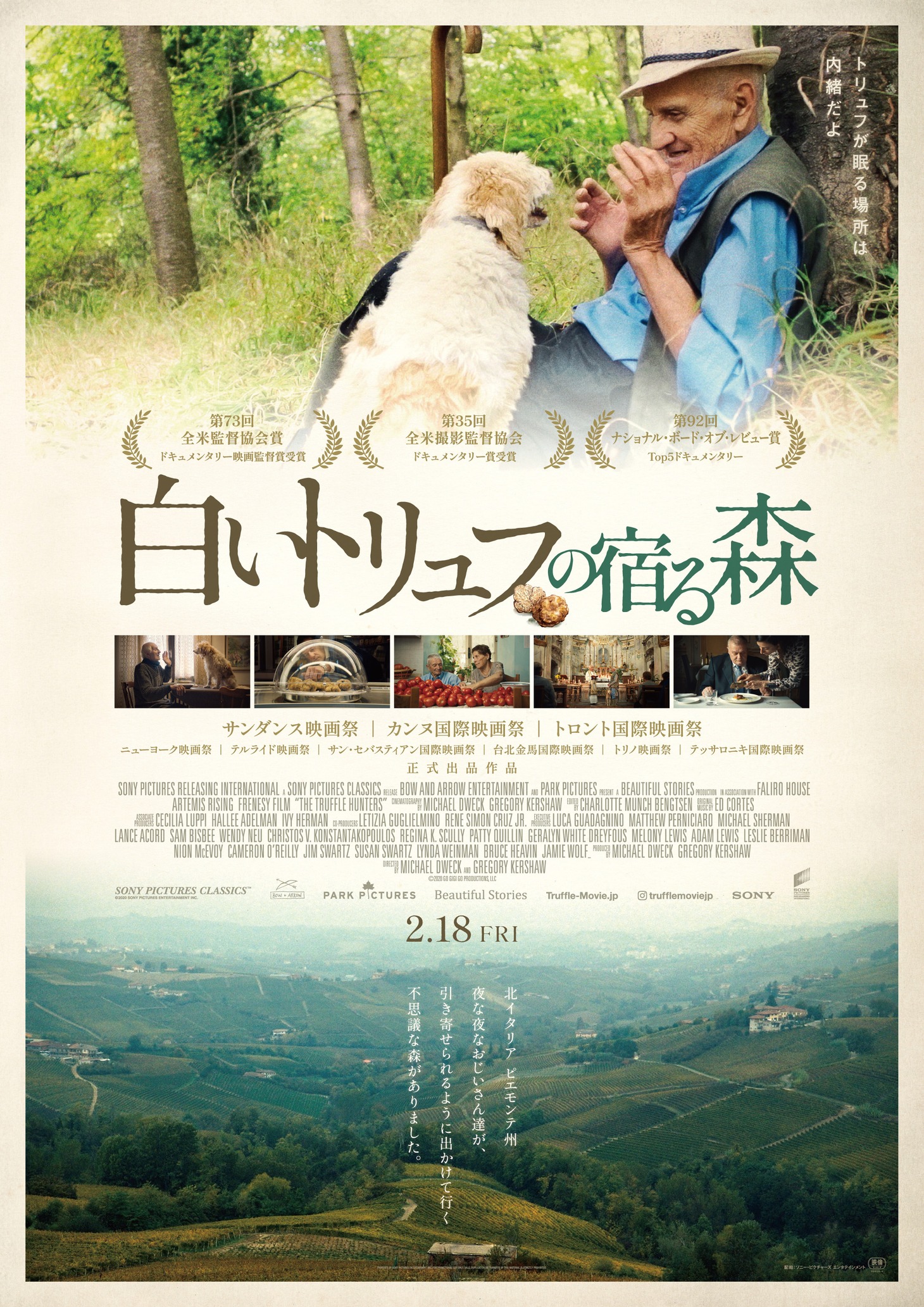 「白いトリュフの宿る森」ビジュアル
