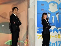 左から宮野真守、多部未華子。