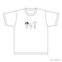 「中村倫也オンライントークライブ21大忘年会!!」オリジナルグッズのTシャツ（表）。