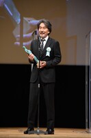 第13回TAMA映画賞の授賞式に参加した役所広司。