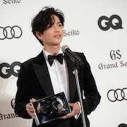 志尊淳がGQ授賞式で2021年振り返る、入院通じて「豊かな年になった」