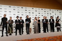 「GQ MEN OF THE YEAR 2021」の受賞者。