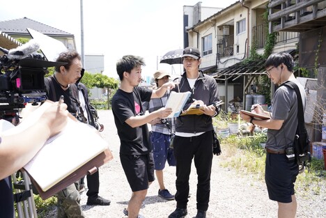 「フタリノセカイ」メイキング写真