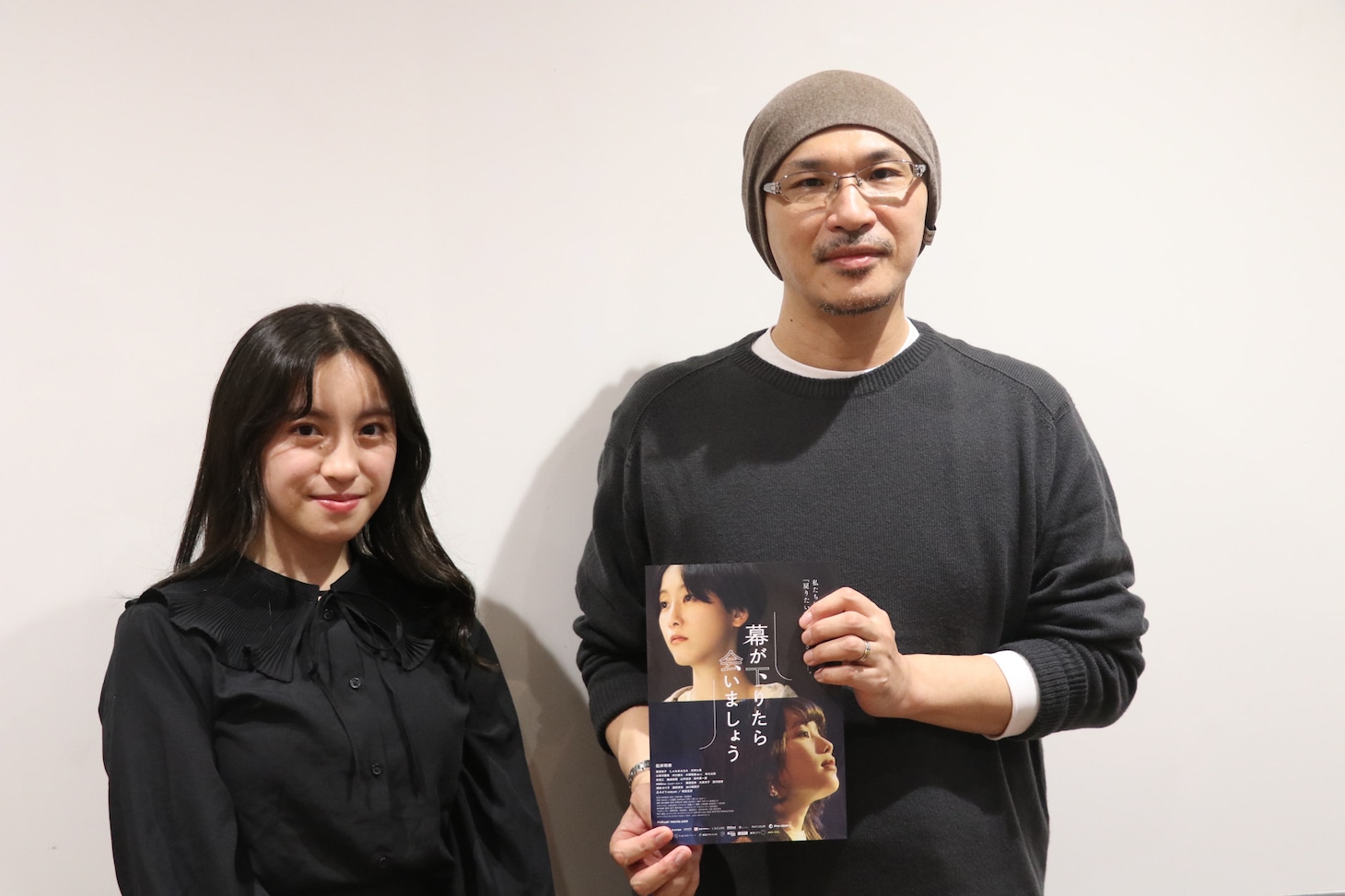左から前田聖来、MCの森直人。