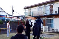 「まんたろうのラジオ体操」メイキング写真