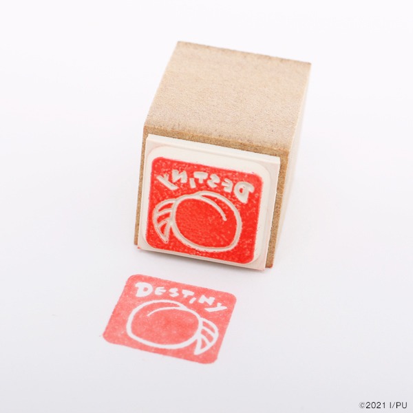 運命日記＆DESTINYハンコ（税込2750円）のハンコ。