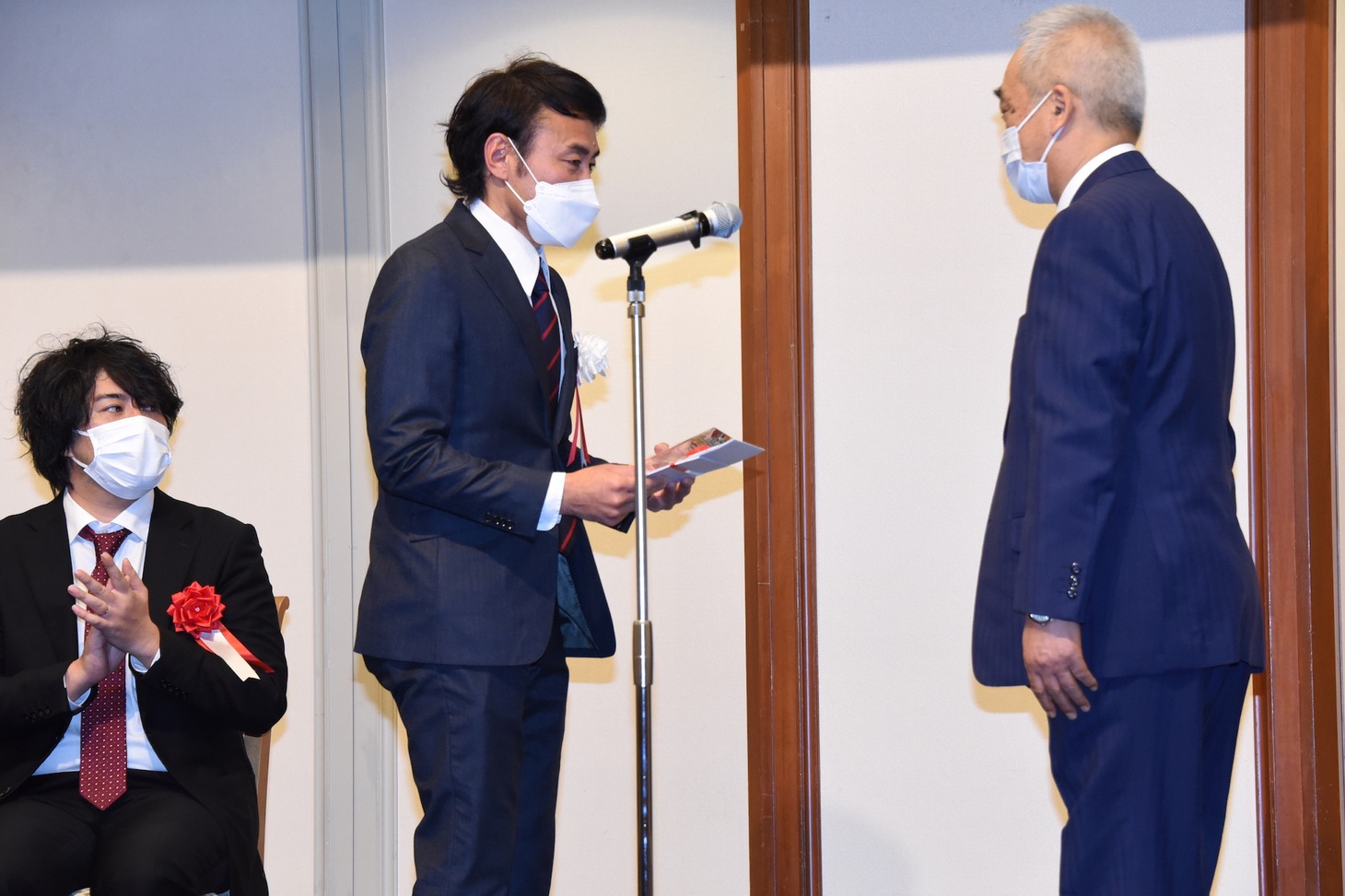 2021年度新藤兼人賞授賞式の様子。