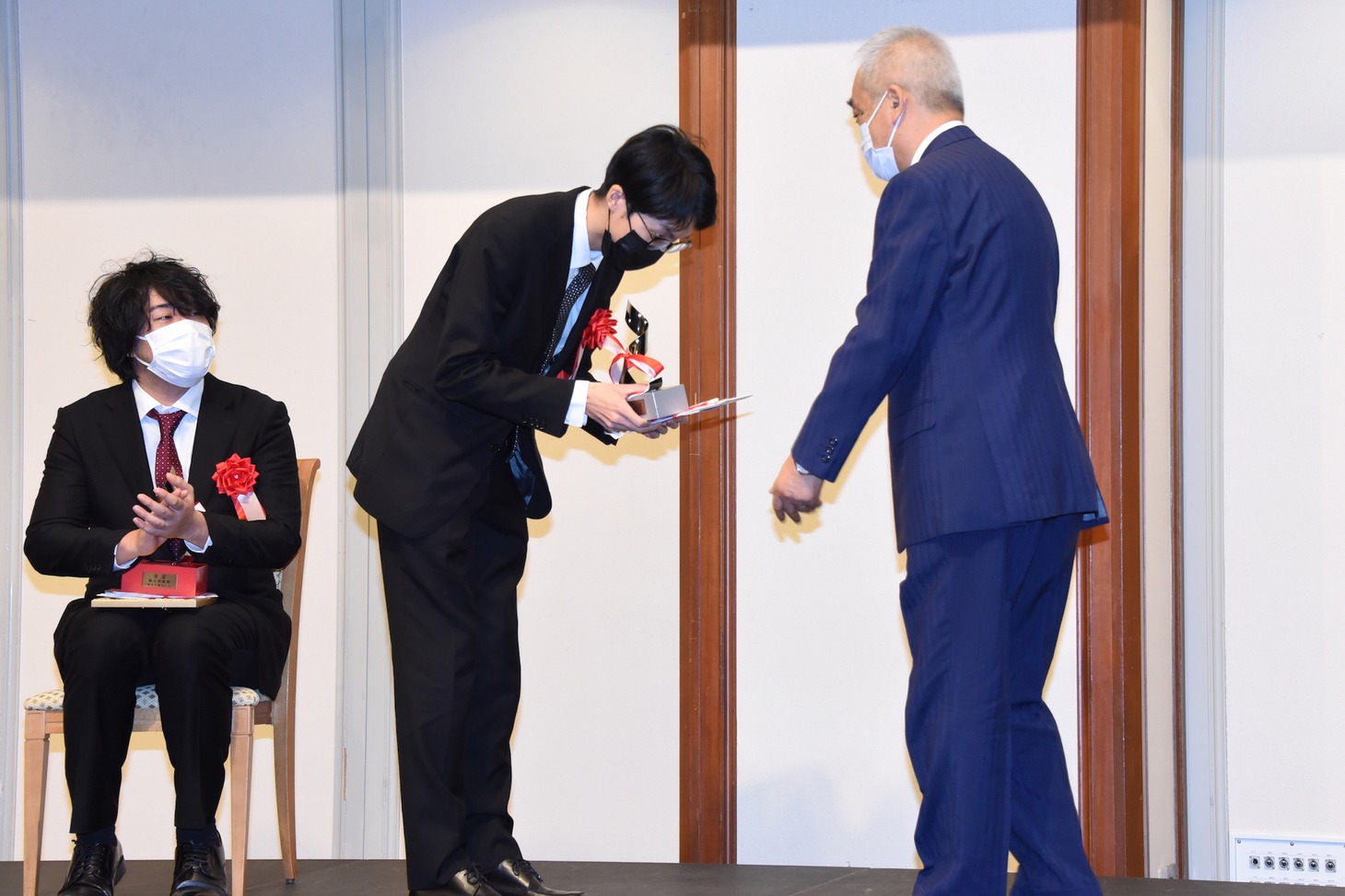 2021年度新藤兼人賞授賞式の様子。
