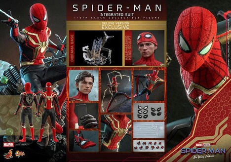 【ムービー・マスターピース】「スパイダーマン：ノー・ウェイ・ホーム」スパイダーマン（インテグレーテッドスーツ版）ボーナスアクセサリー付き