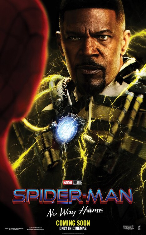 エレクトロのキャラクターポスター。