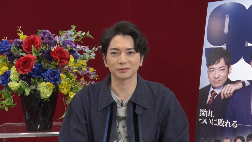 「クイズ！THE違和感SP」より、松本潤。