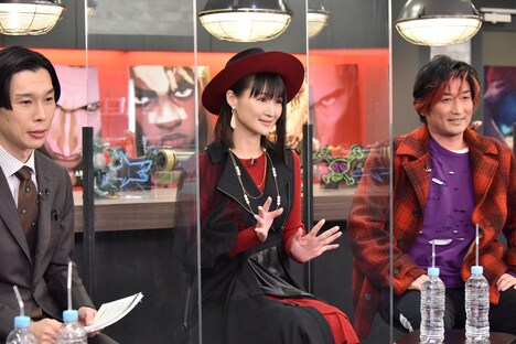 左から岩井勇気、小林ゆう、佐藤せつじ。