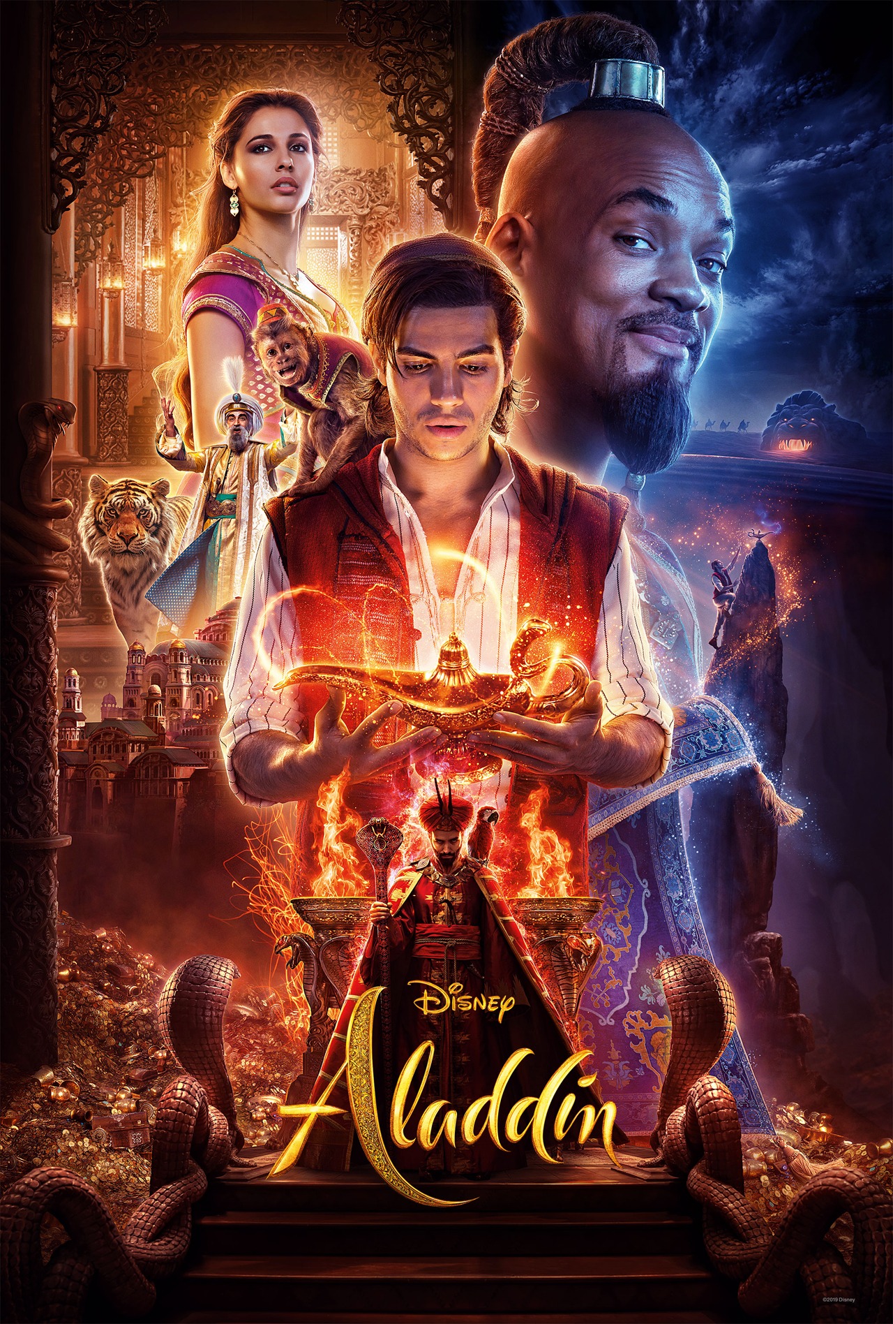 「アラジン」ビジュアル (c)2019 Disney Enterprises, Inc. All Rights Reserved.