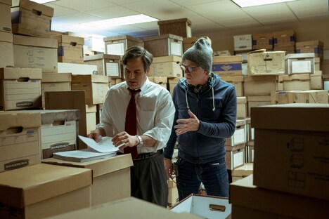 左からマーク・ラファロ、トッド・ヘインズ。