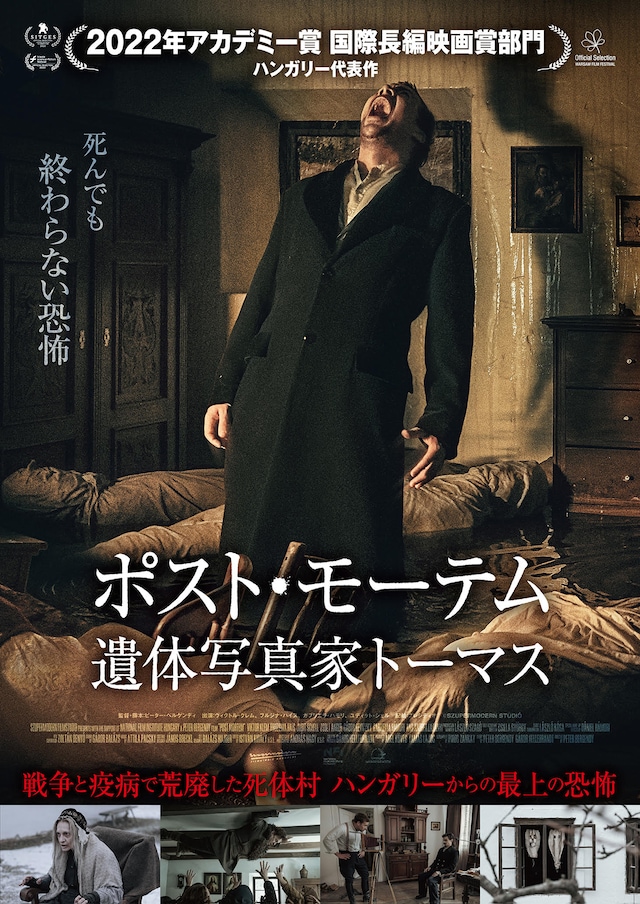 「ポスト・モーテム 遺体写真家トーマス」日本版ビジュアル