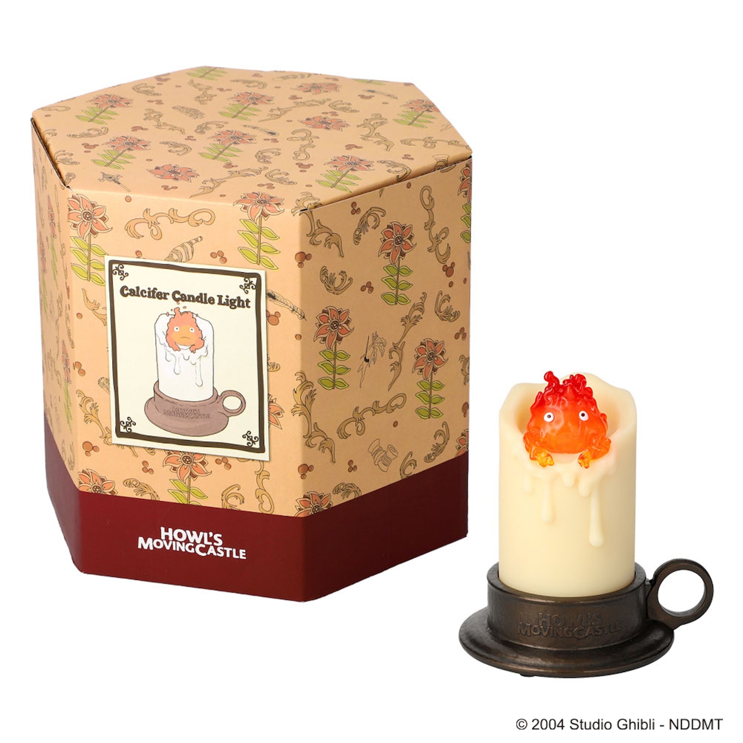 「ハウルの動く城 カルシファーのゆらゆらキャンドルライト」（税込4400円）