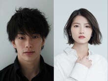 左から玉置玲央、若月佑美。