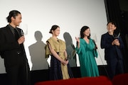 左から佐藤寛太、山口まゆ、大塚寧々、Yuki Saito。
