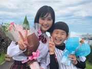 左から井頭愛海、石坂大志。