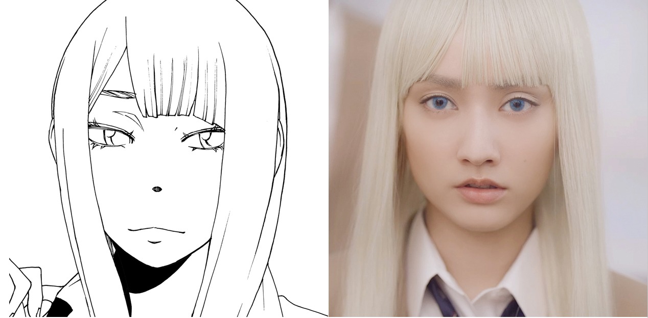 左からクロエ、谷まりあ。