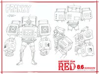 フランキーの設定画。