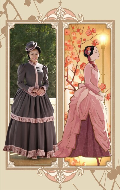 「津田梅子 ～お札になった留学生～」ビジュアル