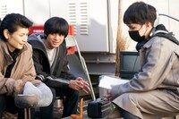 「瑠璃とカラス」メイキング写真