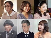 上段左から時計回りに堀田茜、佐津川愛美、野波麻帆、岡本夏美、堀部圭亮、本多力。