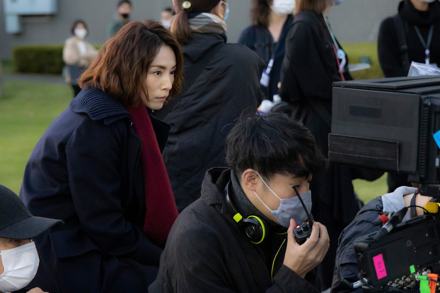 Netflixシリーズ「新聞記者」メイキング写真