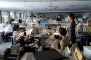 Netflixシリーズ「新聞記者」メイキング写真