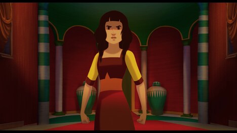 「シチリアを征服したクマ王国の物語」より、アルメリーナ。