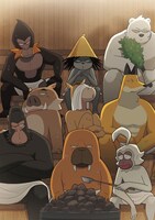 「映画 オッドタクシー イン・ザ・ウッズ」とSaunaCamp.のコラボレーションビジュアル（サウナver.）