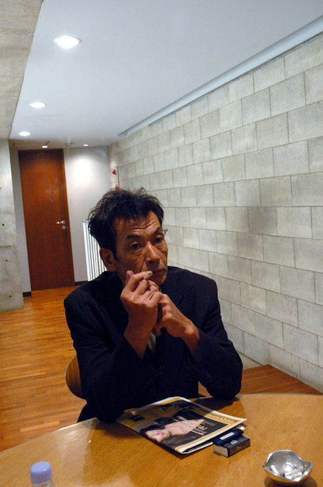 「メゾン・ド・ヒミコ」初日舞台挨拶時の写真。