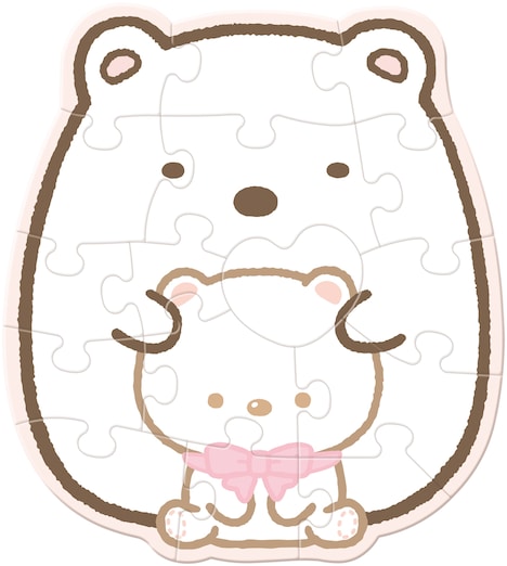 ハッピーセット「すみっコぐらし」しろくまのパズル。