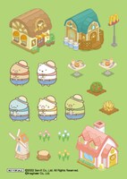 「すみっコぐらし 農園つくるんです シールブック」シール