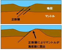 メガムリオンの成因過程画像。