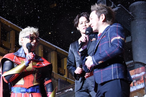 「スパイダーマン：ノー・ウェイ・ホーム」前夜祭スペシャルイベントの様子。