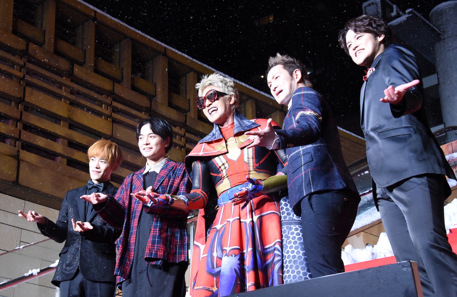 「スパイダーマン：ノー・ウェイ・ホーム」前夜祭スペシャルイベントの様子。